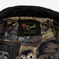 Vintage Reed Bomber Jacket M 40 Mens Black Leather Lined Biker Moto Flight