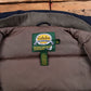Vintage Cabelas Goose Down Vest L Mens Blue Navy Snap Front Insulated Gilet