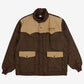 Vintage Swingster Puffer Jacket XL Mens 90s Brown Nylon Lined Western Yoke