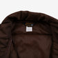 Vintage Swingster Puffer Jacket XL Mens 90s Brown Nylon Lined Western Yoke