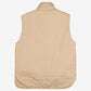 Vintage St Johns Bay Quilted Vest M Mens Beige Lined Outdoor Gilet