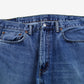 Levis 505 Jeans 38x32 Blue Regular Straight Faded Stonewash Red Tab Denim