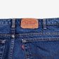 Vintage Levis 505 Jeans 40x32 90s Blue Regular Straight Stonewash Denim