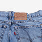 Vintage Levis 550 Jeans 32x30 90s Blue Relaxed Taper USA Made Light Denim