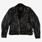 Vintage Leather Jacket S Mens 90s Black Moto Lined Biker Motorcycle Heavyweight