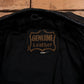 Vintage Leather Jacket S Mens 90s Black Moto Lined Biker Motorcycle Heavyweight
