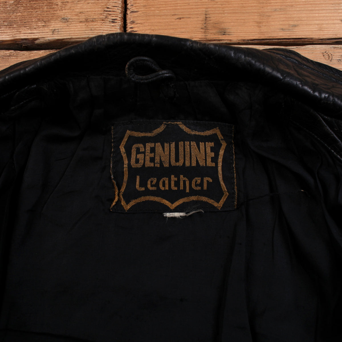 Vintage Leather Jacket S Mens 90s Black Moto Lined Biker Motorcycle Heavyweight