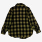 Vintage Julmor Apparel Flannel Shirt S Mens Button 50s Wool Green Buffalo Plaid