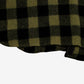 Vintage Julmor Apparel Flannel Shirt S Mens Button 50s Wool Green Buffalo Plaid