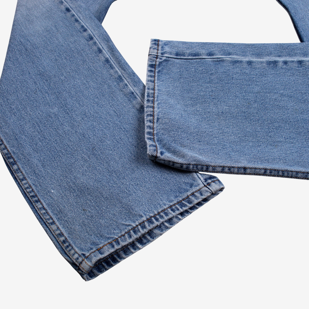 Levis 505 Jeans 36x32 Blue Regular Straight Light Stonewash Red Tab Denim
