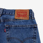 Levis 505 Jeans 30x32 Blue Regular Straight Faded Mid Rise Zip Fly Denim