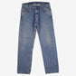 Vintage Levis 505 Jeans 34x32 90s Stonewash Blue Regular Straight Red Tab Denim