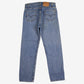 Vintage Levis 505 Jeans 34x32 90s Stonewash Blue Regular Straight Red Tab Denim