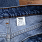 Vintage Levis 505 Jeans 34x32 90s Stonewash Blue Regular Straight Red Tab Denim