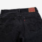 Levis 505 Jeans 36x30 Grey Regular Straight Faded Stonewash Red Tab Denim
