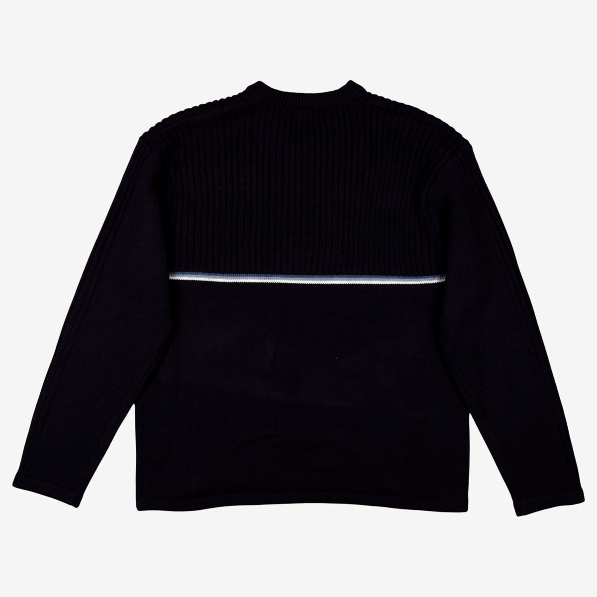 New York Board Surf Sweater Jumper XL Mens Acrylic Y2K Blue Knit