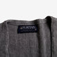 Vintage Puritan Cardigan M Mens 80s Acrylic USA Made Soft Grey Knit