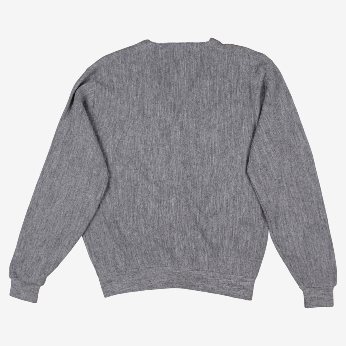 Vintage Antigua Cardigan L Mens 90s Acrylic V-neck Ohio State USA Made Grey Knit