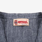Vintage Antigua Cardigan L Mens 90s Acrylic V-neck Ohio State USA Made Grey Knit