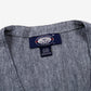 Vintage Knights Bridge Cardigan M Mens 90s Acrylic V-neck USA Made Grey Knit