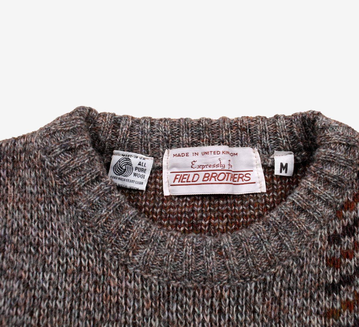 Vintage Field Brothers Wool Sweater Jumper M Mens 90s