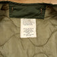 Vintage M-65 Liner Jacket L Mens 70s Green Quilted Nylon Olive Winfield Mfg Co