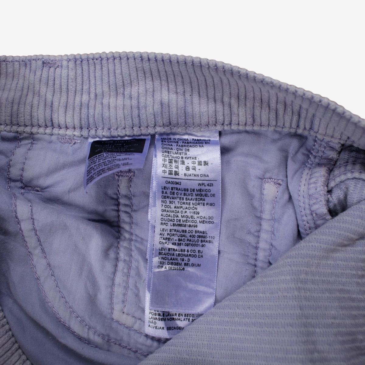 Levis Corduroy Trousers Pants 28x28 Womens 00s