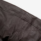 North American Hunting Club Leather Jacket L Mens Brown Nahc Flight Bomber
