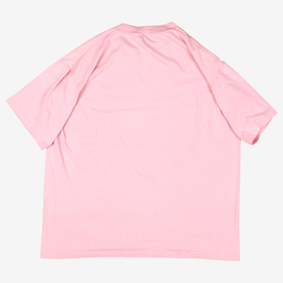 Vintage Jerzees Blank T-shirt XL Mens 90s Pink USA Made Crew Neck Single Stitch