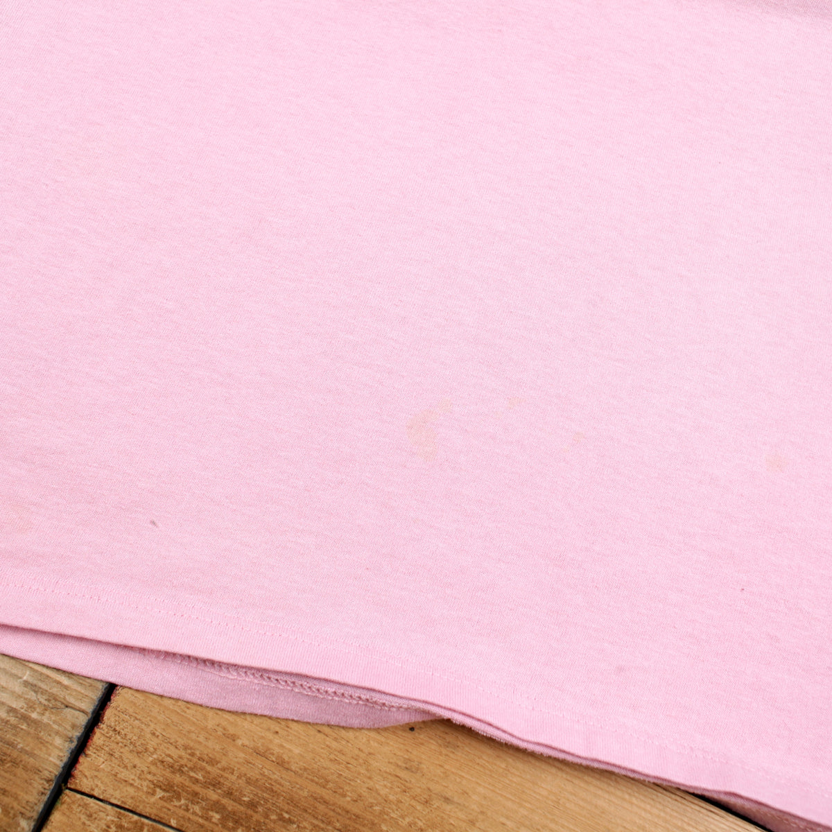 Vintage Jerzees Blank T-shirt XL Mens 90s Pink USA Made Crew Neck Single Stitch