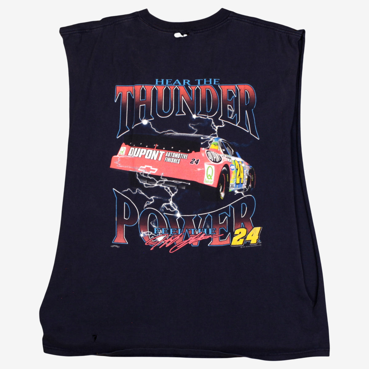 Vintage Jeff Gordon Nascar Vest T-shirt M Mens 90s Black Race Car