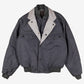 Vintage Christian Dior Bomber Jacket M 38 Mens Grey Padded Monsieur Sport