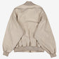 Vintage Eddie Bauer Bomber Jacket L Mens 90s Beige Cotton Lined Outdoor Heritage