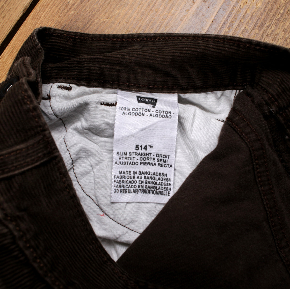 Levis Corduroy Trousers Pants 29x30 Womens