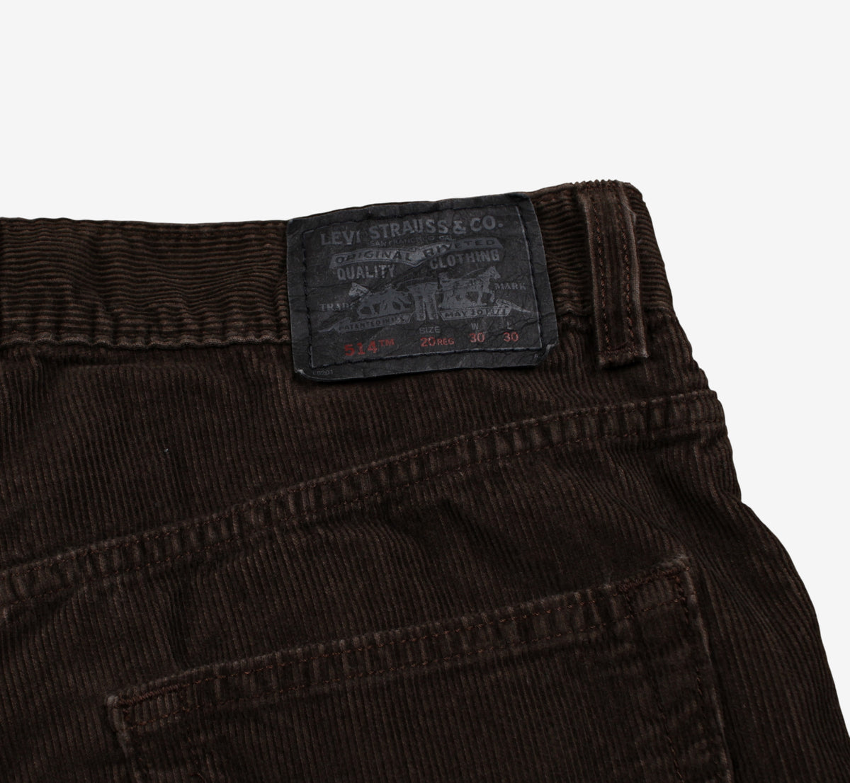 Levis Corduroy Trousers Pants 29x30 Womens