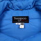 Vintage Tempco Down Vest L Mens 80s Blue Grey Yoke Outdoor Western Gilet Jacket