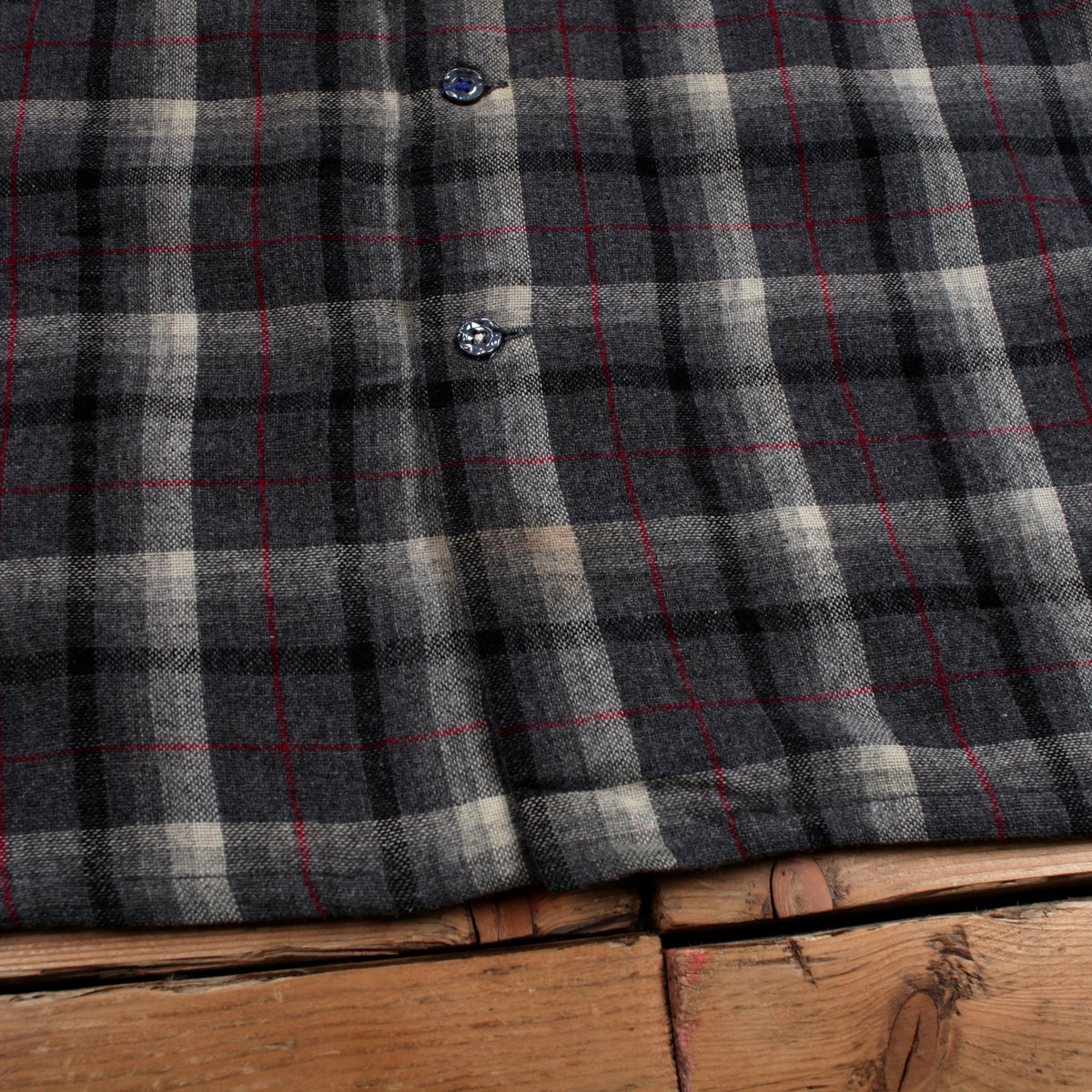 Vintage Golden Line Workwear Flannel Shirt L Mens 70s