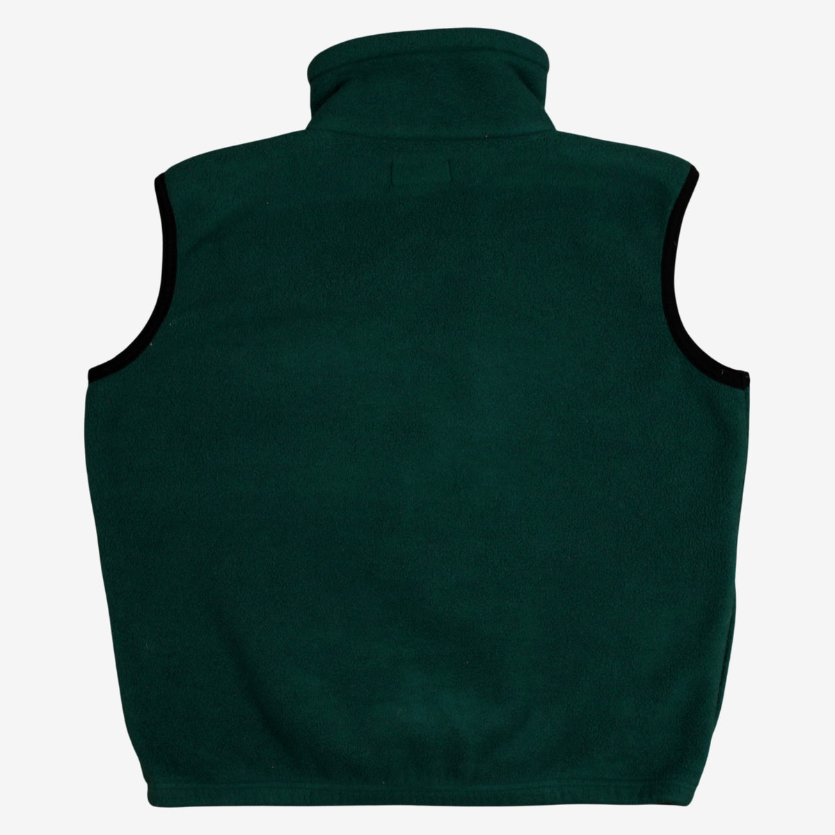 Vintage Red Head Fleece Vest M Mens 90s Green USA Made Outdoor Gilet Jacket