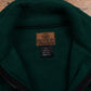 Vintage Red Head Fleece Vest M Mens 90s Green USA Made Outdoor Gilet Jacket