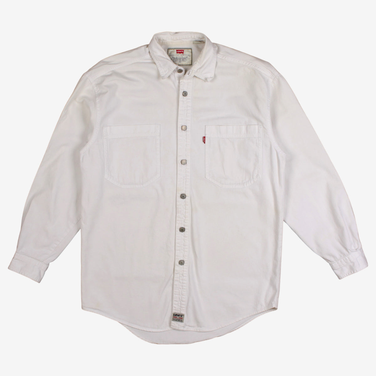 Vintage Levis Denim Shirt S Mens 90s