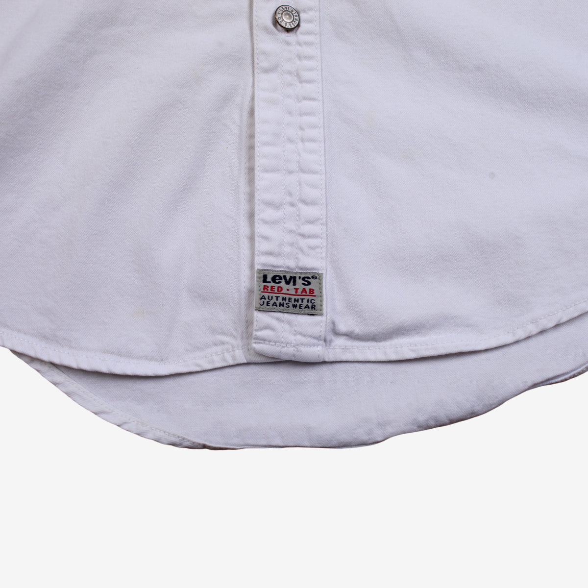 Vintage Levis Denim Shirt S Mens 90s