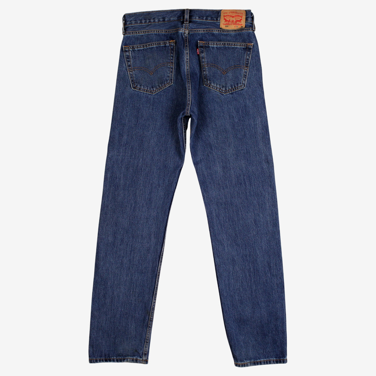 Levis 505 Jeans Regular Straight 34x36 Mens