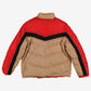 Vintage Campus Puffer Jacket L Mens 90s Red Campusport Nylon Tan Ski Down