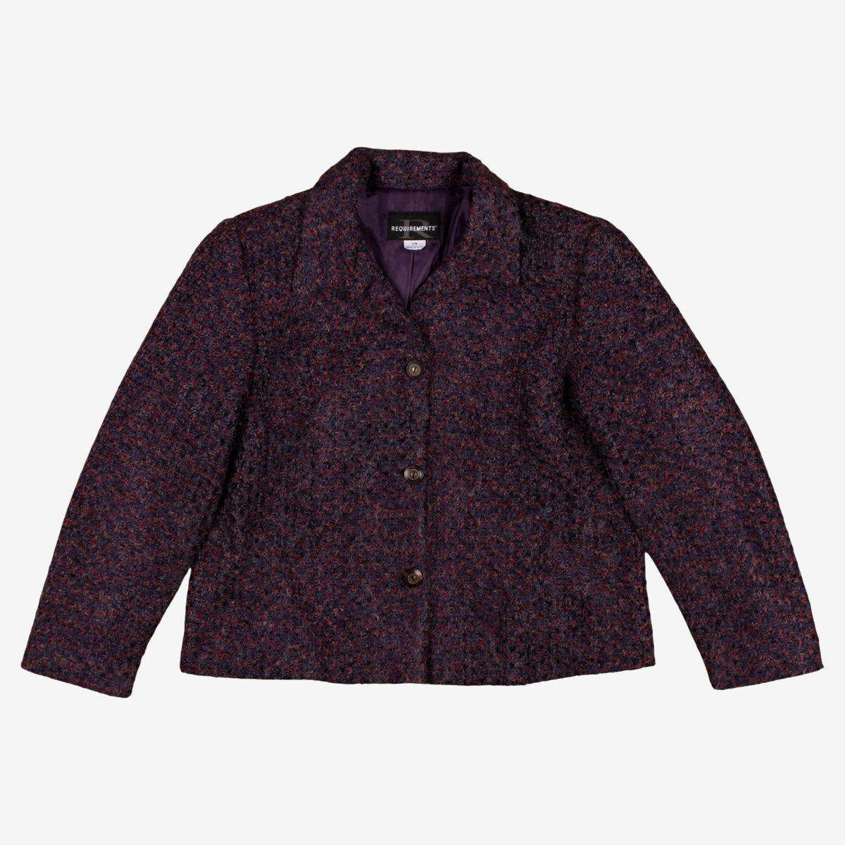 Vintage Requirements Jacket 14 Womens 80s