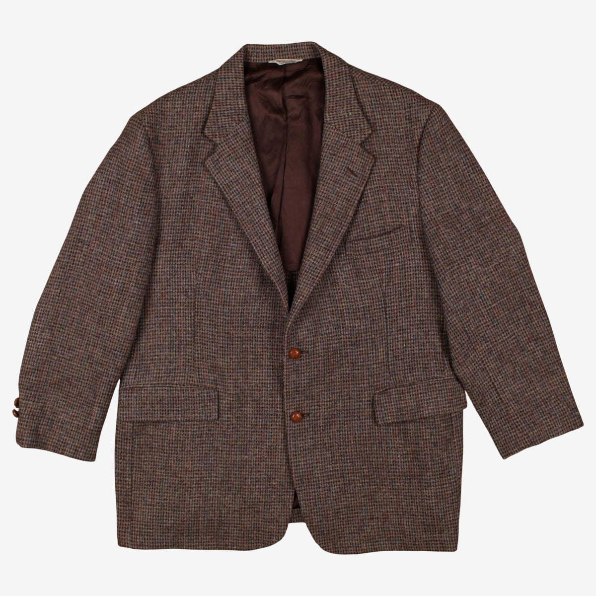 Vintage Harris Tweed Jacket XL Mens 70s