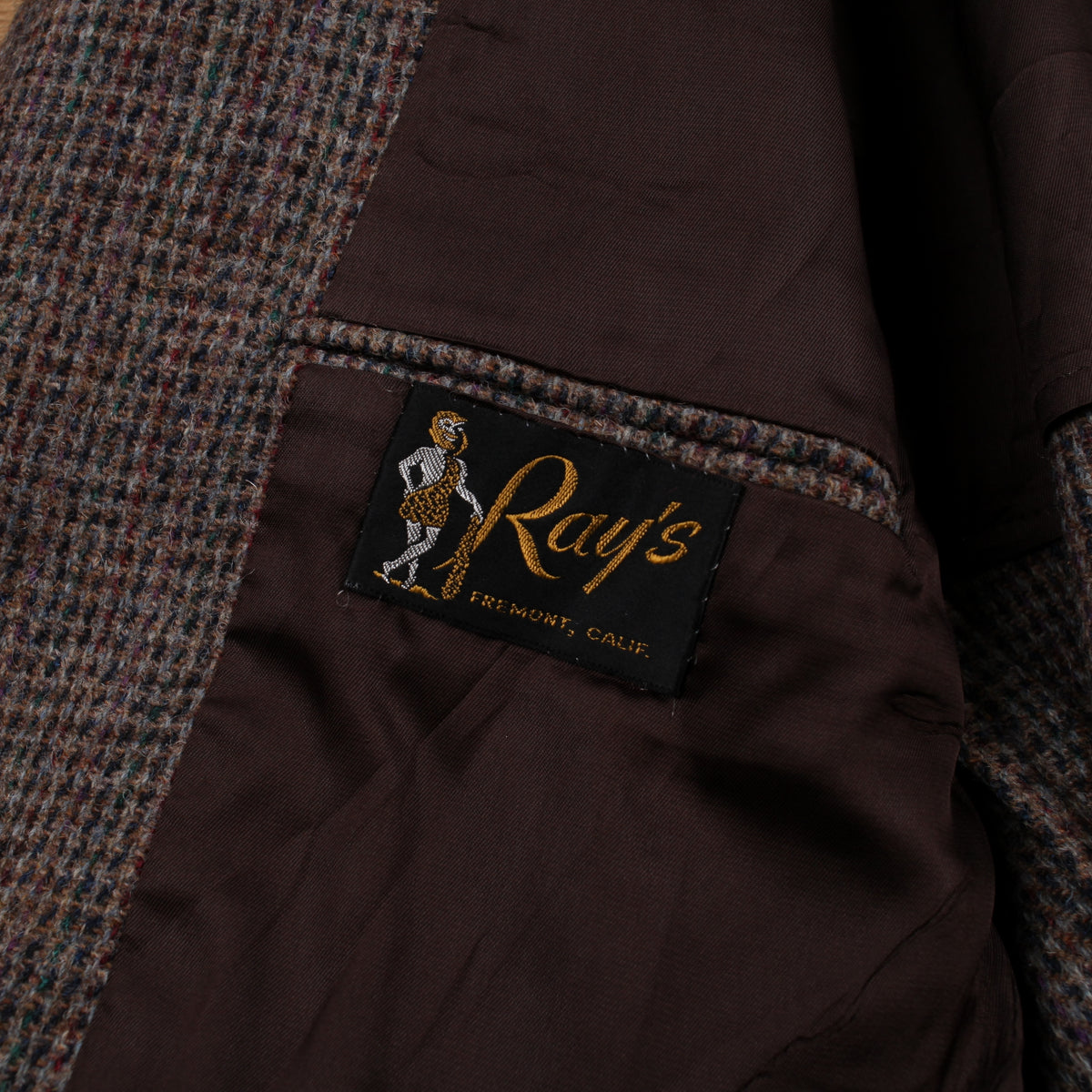 Vintage Harris Tweed Jacket XL Mens 70s