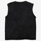 Vintage Harley Davidson T-shirt 4XL Mens 90s Sleeveless Washed Black Motorcycle
