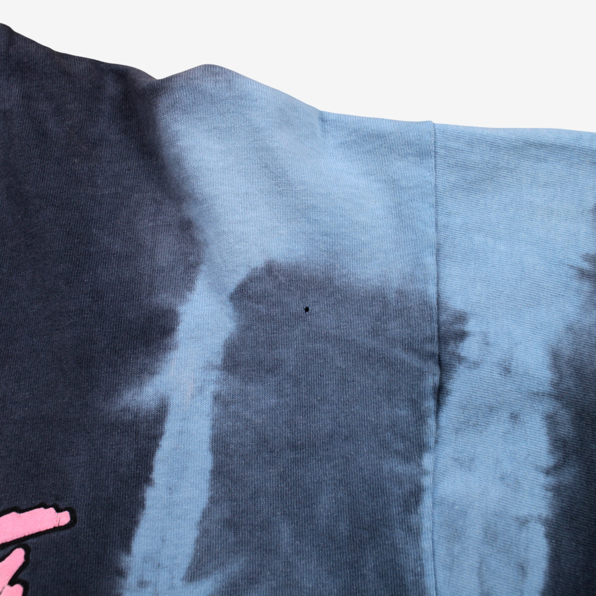 Vintage Fruit Of The Loom T-shirt XL Mens 90s Blue Atlanta Tie-dye Single Stitch