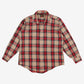 Vintage Famous Barr Workwear Flannel Shirt L Mens 80s