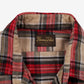 Vintage Famous Barr Workwear Flannel Shirt L Mens 80s